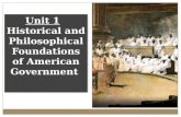 Essential Question What Are the Philosophical and Historical Foundations of the American Political System?