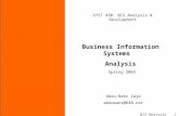 BIS Analysis Copyright © 2003 Abou-Bakr Zayd 1 SYST 430: BIS Analysis & Development Business Information Systems Analysis Abou-Bakr Zayd aboubakr@K4B.net.