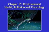 Chapter 15: Environmental Health, Pollution and Toxicology.