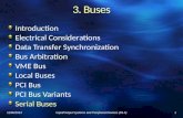 Introduction Electrical Considerations Data Transfer Synchronization Bus Arbitration VME Bus Local Buses PCI Bus PCI Bus Variants Serial Buses 11/06/20141Input/Output.