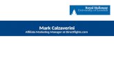 Mark Calzaverini Affiliate Marketing Manager at Directflights.com.
