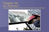 Chapter 20 Air Pollution. Atmosphere as a Resource  Atmospheric Composition  __: 78.08%  __: 20.95%  __: 0.93%  __: 0.04%  Ecosystem services