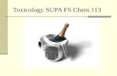 Toxicology SUPA FS Chem.113. CHAPTER 10 Toxicology.