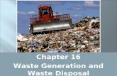 Chapter 16 Waste Generation and Waste Disposal.  Ecological systems input: Plant materials, nutrients, water and energy (sun)  Human systems input: