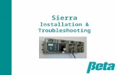 Sierra Installation & Troubleshooting. Presentation Objectives This presentation is intended for both experienced field personnel familiar with warewashing.