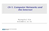 Ch 1. Computer Networks and the Internet Myungchul Kim mckim@icu.ac.kr.