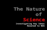 The Nature of Science Investigating Key Ideas Related to NOS.