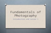 Fundamentals of Photography Introduction and Lesson 1.