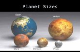 Planet Sizes. Direction the Planets revolve around the Sun? counterclockwise Shapes of orbits? ellipses.