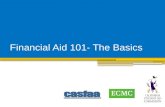 Financial Aid 101- The Basics. Agenda Financial aid history & philosophy of o Free Application for Federal Student Aid Calculating financial aid o Cost.