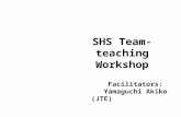 SHS Team-teaching Workshop Facilitators: Yamaguchi Akiko (JTE) Anne Tan (ALT)