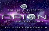 H.H. Sri Sri Ravishankar (Guruji) Sri Sri University Vision: Learn, Lead, Serve Established on 28 December 2009 Campus spread over 185 acres between.