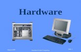 Slide 1 August 2004 Standard Grade Computing Hardware.