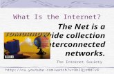 What Is the Internet? The Net is a worldwide collection of interconnected networks. The Internet Society .