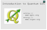 Introduction to Quantum GIS  .