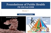 Foundations of Public Health PH-200 Fall 2008 Week 7 Nutrition and Food Safety Escherichia coli 0157-H .