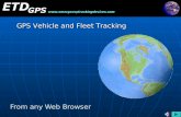 From any Web Browser GPS Vehicle and Fleet Tracking.