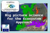 Knowledge-based Sustainable Management for Europe’s Seas Big picture science for the Ecosystem Approach.