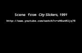 Scene from City Slickers, 1991 .