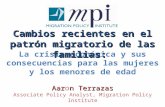 La crisis económica y sus consecuencias para las mujeres y los menores de edad Aarn Terrazas Aaron Terrazas Associate Policy Analyst, Migration Policy.