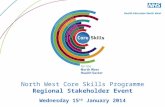 North West Core Skills Programme Regional Stakeholder Event Wednesday 15 th January 2014.