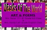 ART & POEMS Mrs. Reiss’ 7 th & 8 th Grade Art Class & Mrs. Hardy’s 6 th Grade English Class South Seminole Middle School Casselberry, Florida U.S.A.