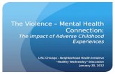 The Violence – Mental Health Connection: The Impact of Adverse Childhood Experiences LISC Chicago - Neighborhood Health Initiative “Healthy Wednesday”