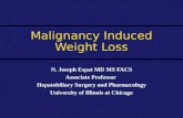 E012672D 1 Malignancy Induced Weight Loss N. Joseph Espat MD MS FACS Associate Professor Hepatobiliary Surgery and Pharmacology University of Illinois.