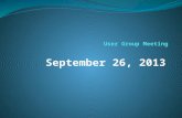 September 26, 2013. Agenda Delegation Policy – How the changes impact me Peter Gee, Director Financial Services I Expense – Upcoming changes Mary Anne.