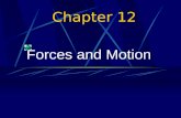 Chapter 12 Forces and Motion. Force Force is a push or a pull.