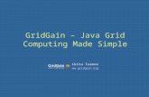 GridGain – Java Grid Computing Made Simple Nikita Ivanov .