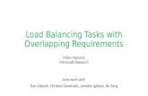 Load Balancing Tasks with Overlapping Requirements Milan Vojnovic Microsoft Research Joint work with Dan Alistarh, Christos Gkantsidis, Jennifer Iglesias,