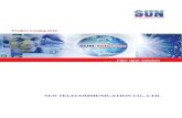 Product Catalog 2010 Fiber Optic Solutions SUN TELECOMMUNICATION CO., LTD.
