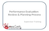 Performance Evaluation Review & Planning Process Supervisor Training.