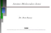 Atoms-Molecules-Ions Dr. Ron Rusay Atoms, Compounds, and the Periodic Table 2.1 The Early History of Chemistry 2.2 Fundamental Chemical Laws 2.3 Dalton's.