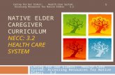 NATIVE ELDER CAREGIVER CURRICULUM NECC: 3.2 HEALTH CARE SYSTEM Caring for Our Elders: Health Care System: Accessing Resources for Native Elders 3.2 1.