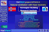 Norwegian Building Research Institute P.O.Box 123 Blindern Forskningsveien 3B 0314 Oslo Norway  +47 22965500  +47 22965725 Contact persons: J.T. Brunsell.