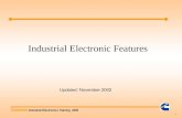 Cummins Industrial Electronics Training 2002 1 Industrial Electronic Features Updated: November 2002.