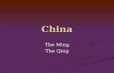China The Ming The Qing. The Yuan Khubilai Khan Khubilai Khan Khubilai the grandson of Genghis after the death of Ogodei will name himself the Great Khan.