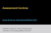 Natalie Smith & Jenny Keaveney Careers & Employability Service