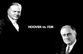 HOOVER vs. FDR. Causes of the Great Depression Wages lagging behind the cost of living Overproduction of consumer goods Excessive buying on credit Stock.