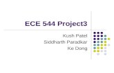 ECE 544 Project3 Kush Patel Siddharth Paradkar Ke Dong.