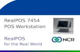 RealPOS 7454 POS Workstation RealPOS for the Real World.