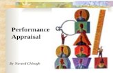 Performance Appraisal By Naveed Chiragh. Performance Appraisal : Performance Appraisal (PA) refers to all those procedures that are used to evaluate the.