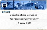 SITECH (WA) PTY LTD Construction Services Connected Community 2-Way data.
