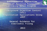 Massachusetts Department of Environmental Protection Bureau of Resource Protection – Drinking Water Program Underground Injection Control (UIC) Registration.
