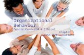 Organizational Behavior People Centered & Ethical Chapter 1 BUSA 220 - Wallace.
