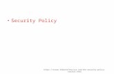Security Policy .