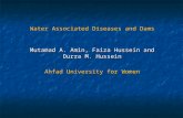 Water Associated Diseases and Dams Mutamad A. Amin, Faiza Hussein and Durra M. Hussein Ahfad University for Women.