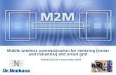 Mobile wireless communication for metering (smart and industrial) and smart grid Detlef Einacker, November 2010.